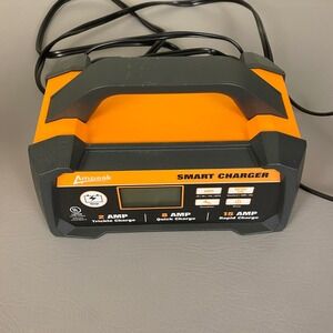 Ampeak 2/8/15 AMP Smart Battery Charger Automotive Maintainer Trickle Rapid